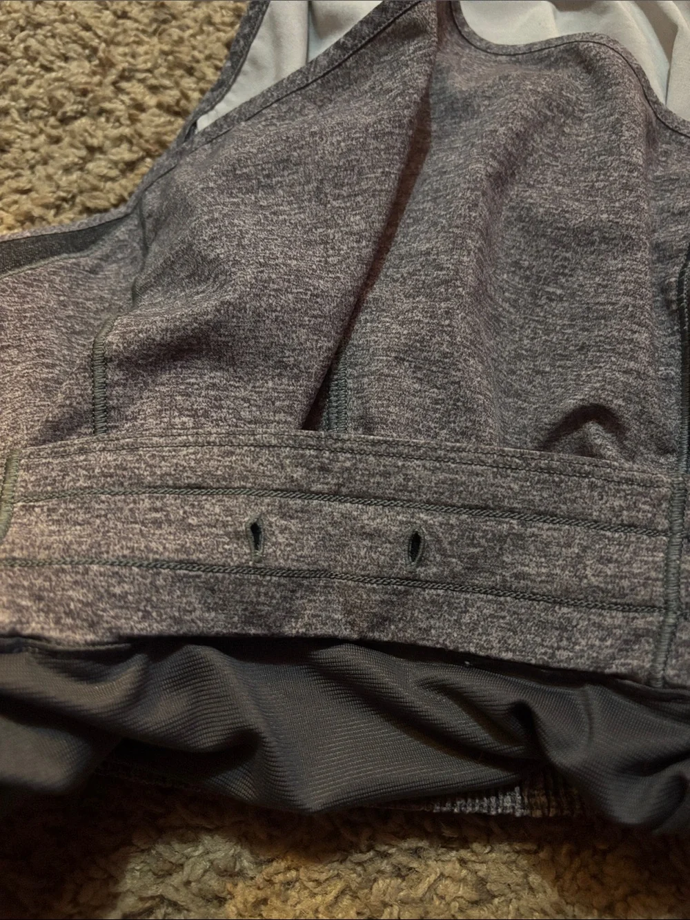 lululemon athletica Women's Heather Gray Athletic Shorts